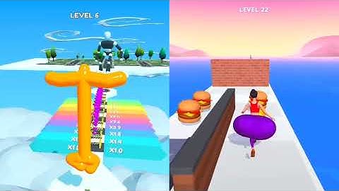 Tall Man Run VS Twerk Race 3D All Level Gameplay Android,iOS - NEW APK UPDATE