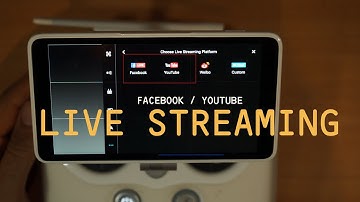 Live stream from your phantom 4 /pro to facebook and youtube .info inside