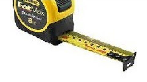 Measure Tape End Loose. ::End of hook loose.