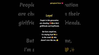 Download Lagu Loyal to My Crush 💔😔I Pain ofOne-Sided Love#LoyaltyHurts #CrushFeels#OneSidedLove #shorts MP3