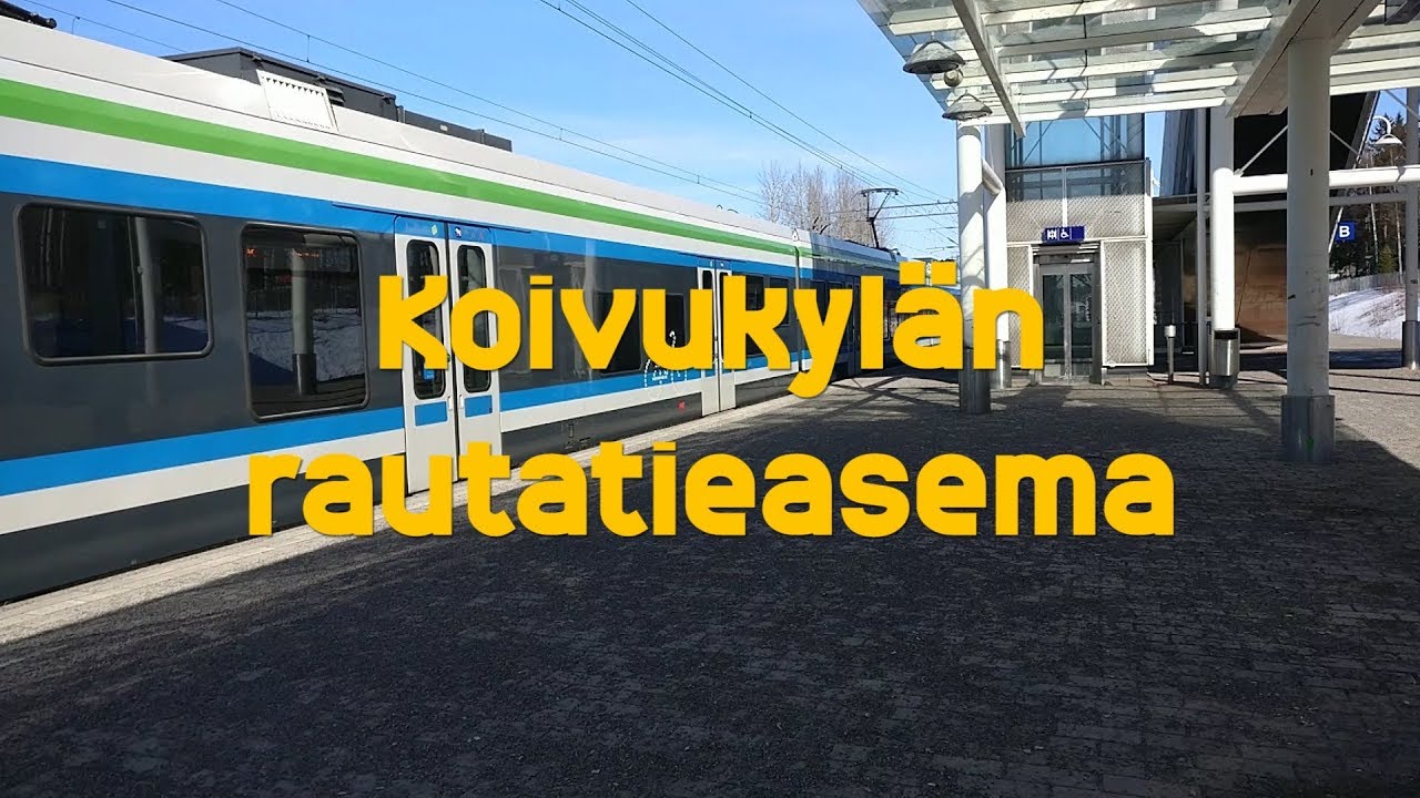 Hissivideo: Koivukylän rautatieasema, Vantaa - 2004 TH Hissi (sotkuinen)