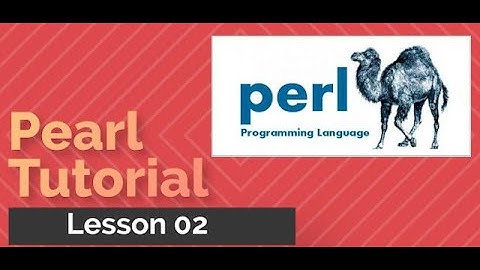 Perl - Tutorial_02