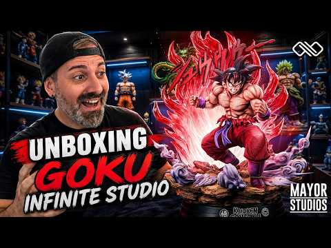 Is this the FIRST UNBOXING of the INFINITE STUDIO KAIO-KEN GOKU? 🔥 BRUTAL!
