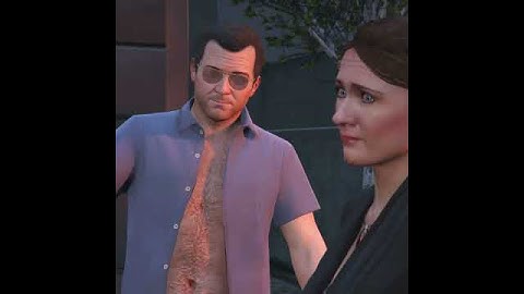Michael Kisses Amanda #gta5 #shorts