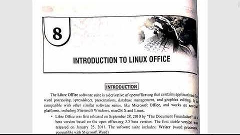 Medium - English  Class-9 computer  Chapter 8 Introduction Linux  office  Topic- page setup