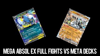Mega Absol EX Full Fights vs Meta Decks | Competitive Pokémon TCG