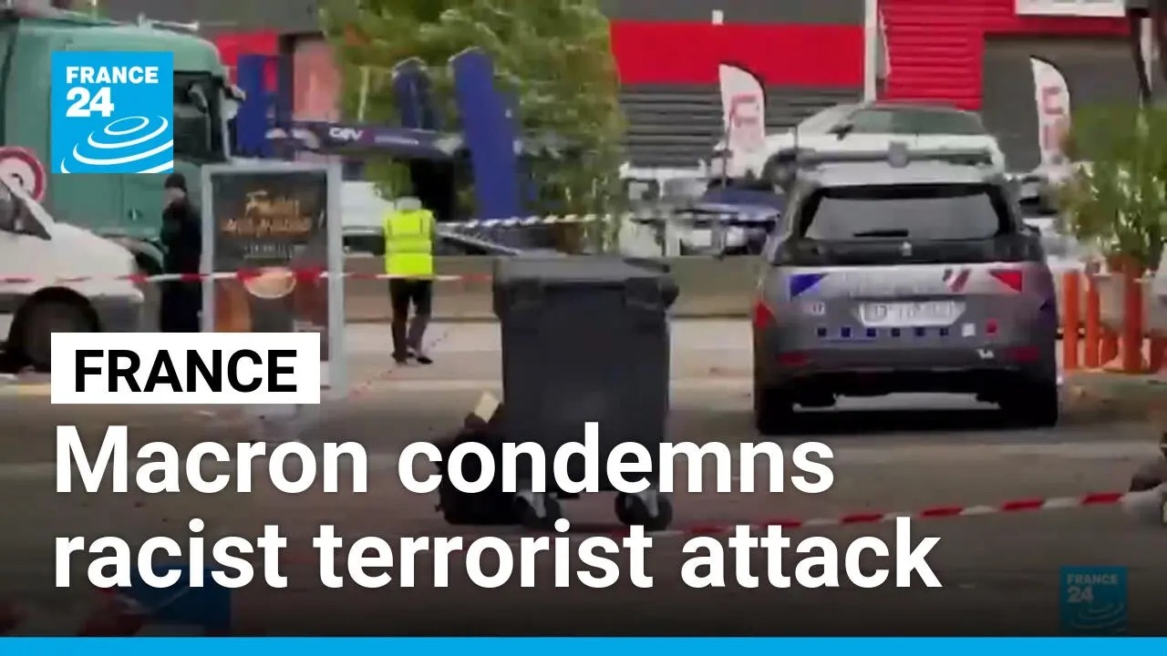 Macron condemns racist terrorist attack in Paris suburb • FRANCE 24 English