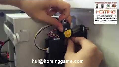 2017 How to set coin operated about key master prize game machine（hui@hominggame.com）