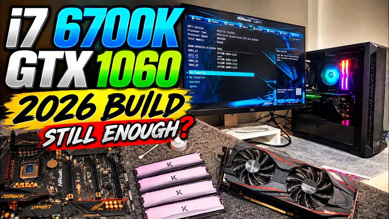 i7-6700K + GTX 1060 게이밍 PC 조립 | Gaming PC Build in 2026 - YouTube