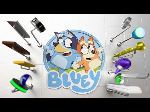 Marble Plays Bluey Theme on Different instrument #marblemusic #satisfying