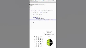 Day 12 || Pattern Programming 12 || Java || Zoho Pattern Programming ||  2-D Array || Star Pattern
