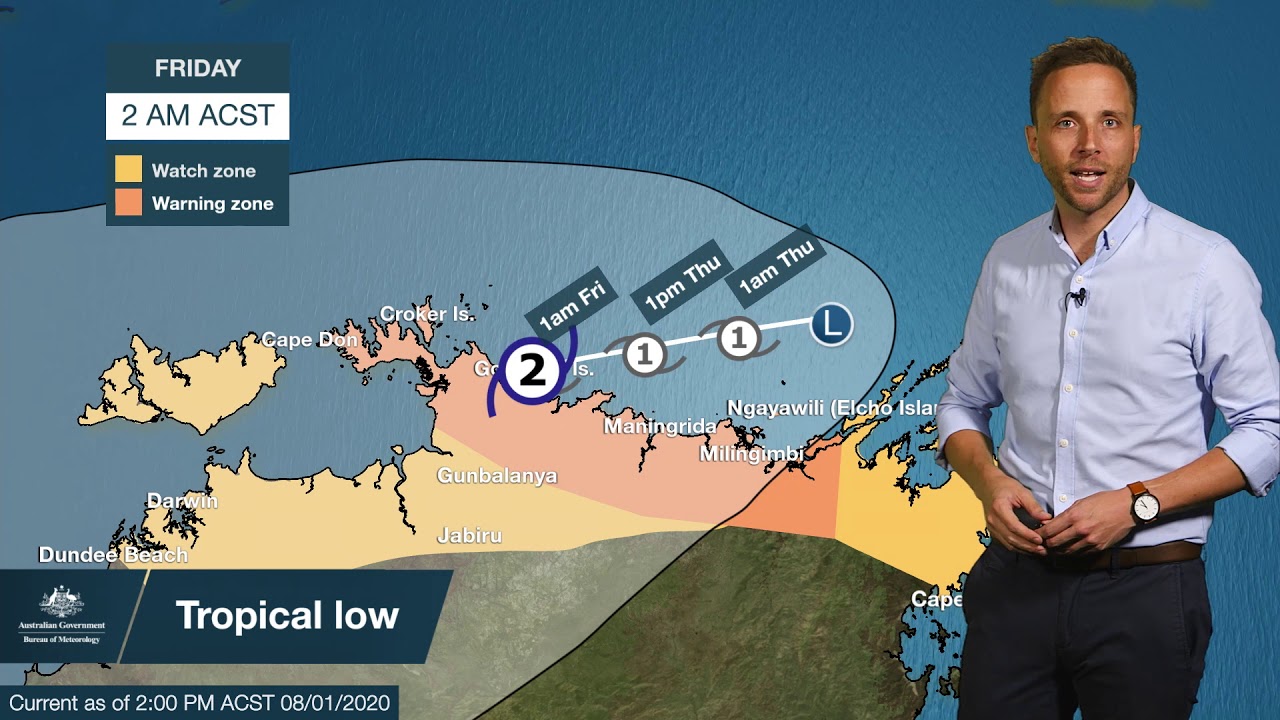 Severe Weather Update: tropical low intensifies north of Northern ...