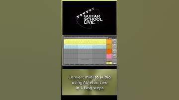 How to convert audio to midi using Ableton Live in 3 easy steps.