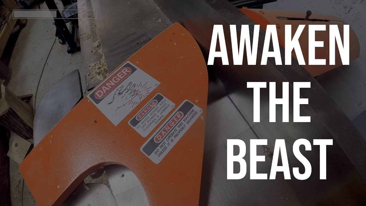Awakening the Beast - Starting Up My 1966 Northfield Jointer