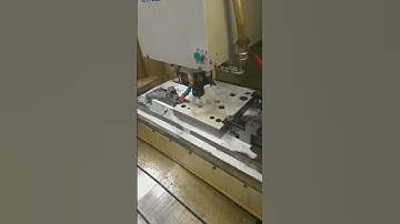 Cnc milling machine | slot cutting | #SHORTS #MECHANICAL #UNIQUETARUN