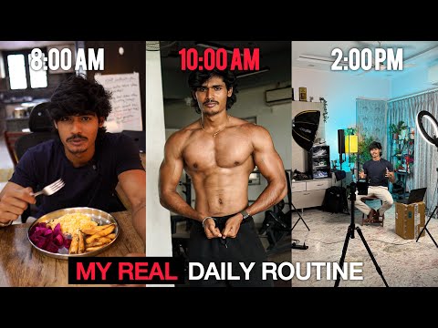 My Real Daily Routine | Gym, Shoot & Behind The Scenes
