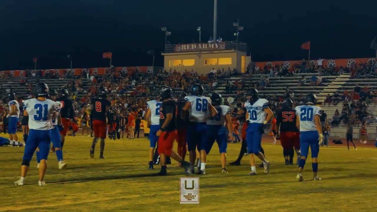 🤯Albert Richardson III of Hanford Bullpups Football… He had a game 💯💯 