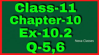 Ex-10.2 Q-5,6 Class 11 ( Straight Lines ) NCERT Math