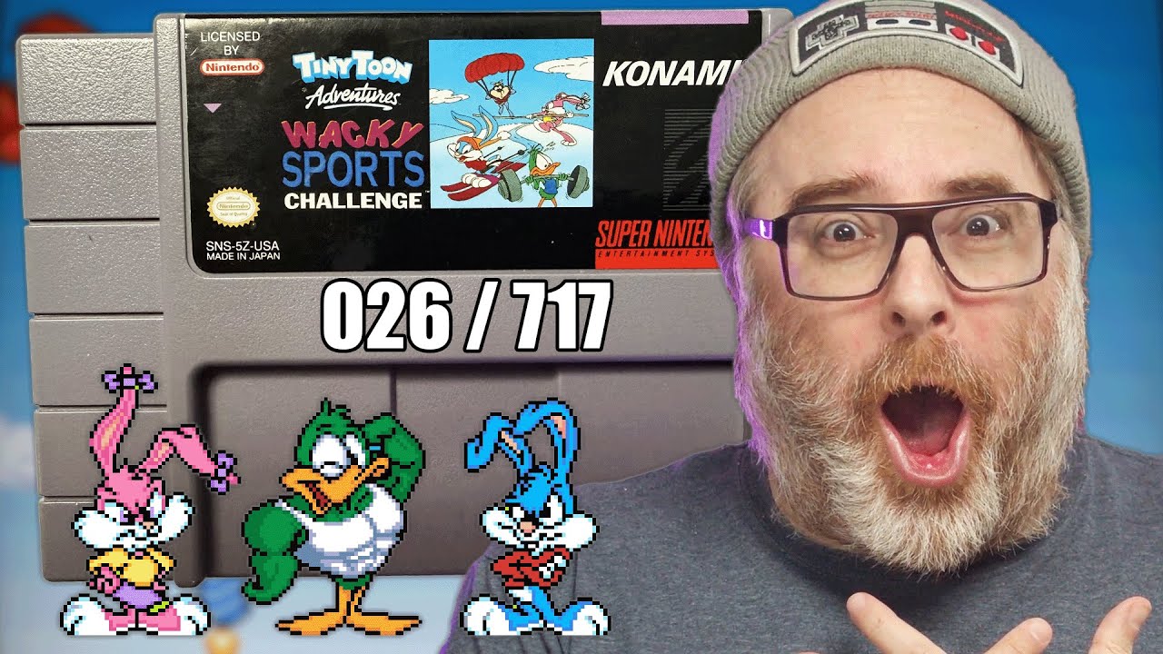 Tiny Toons devient un party game étrange – Tiny Toons Adventures: Wacky Sports Challenge – 026/717