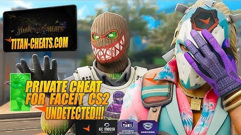 PRIVATE CHEAT FOR FACEIT CS2 | Titan cheat | Aim, Wallhack, RadarHack | Live recording