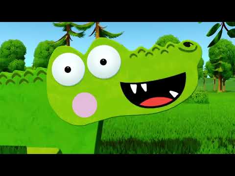 The BIG Silly Crocodile Animated Story For Kids