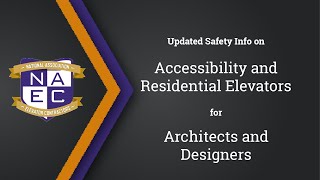 Accessibility and Residential Elevator Info for Architects & Designers