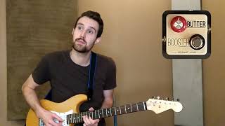 Butter Booster Demo - Rangemaster for Guitar and Bass