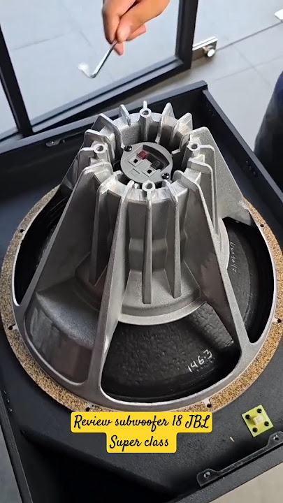 We Tested JBL's New Subwoofer #soundman #dj #subwoofer
