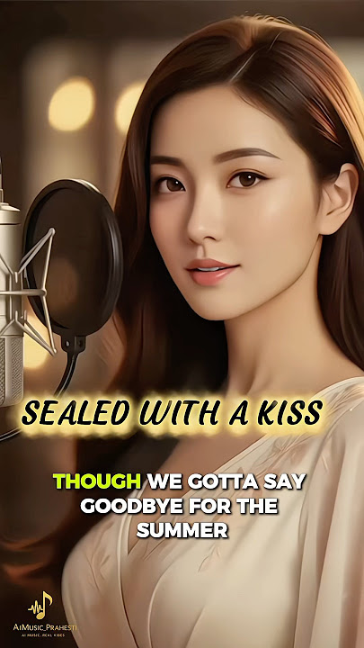 Sealed With a Kiss – Emily Linge | AI Girl Singing Cover 💋🎶 #aimusic #lyrics #englishsong #music