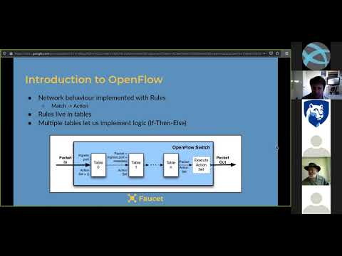 20200514 - University of Waikato & Faucet - the open source OpenFlow controller: Faucet