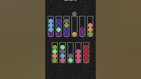 Ball Sort Puzzle   level 79 1 !!! Mobile Cell Phone Game Walkthrough Android / Apple