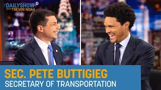 Sec. Pete Buttigieg  Air Traveler Rights & The Future of Transportation | The Daily Show