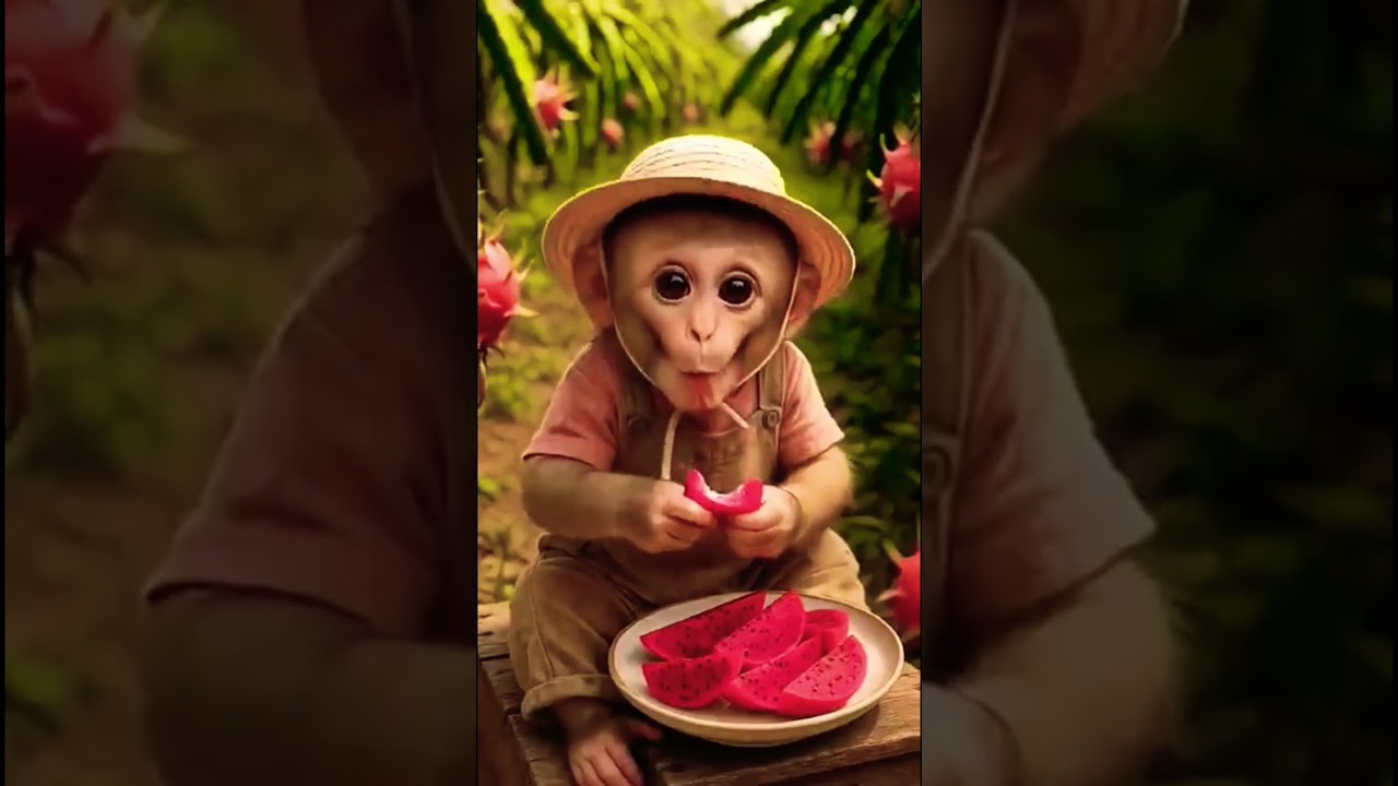 Monkey is a nunu or a daughter😳😳😳 