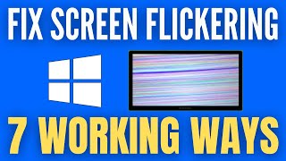 how to fix windows 10 screen flickering, flashing or tearing while playing games (simple & quick)