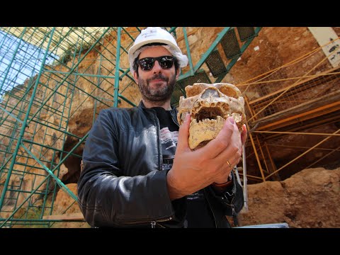 Entrevista con Manuel Ríos San Martin en Atapuerca