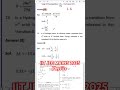 Physics IIT JEE Mains 2025 April Shift 2 #jee2025 #iitjee #iitexam