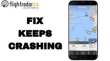 How To Fix And Solve Keeps Crashing On Flightradar24 App | Final Solution