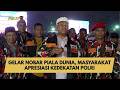 GELAR NOBAR PIALA DUNIA, MASYARAKAT APRESIASI KEDEKATAN POLRI