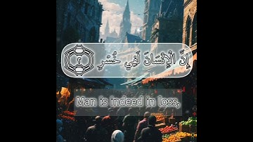 سورة العصر: تلاوة خاشعة تأسر القلوب Surah Al-Asr #اكسبلور