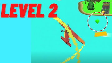 Crash Landing 3D - Level 2 Gameplay #shorts
