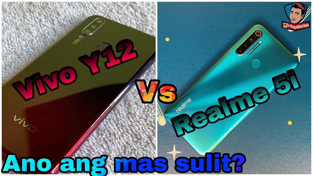 Realme 5i Vs Vivo Y12 Filipino Phone Comparison Youtube