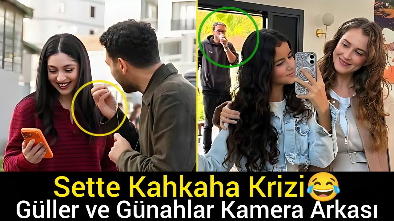 Güller ve Günahlar Dizisinin Kahkaha Dolu Kamera Arkası