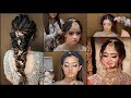 Latest bridal makeup  hairstyle tutorial  step by step  advance makep  advance hairstyle