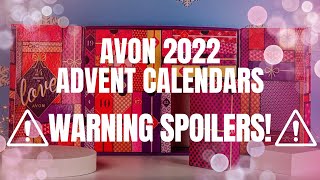 Avon Beauty Advent Calendars Full Unboxing 2022 - 12 & 24 Day Revealed - Avon Christmas Reviews