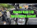 2022年ホンダナビ主導ウインカーとLEDリレー設置