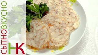 Домашняя ветчина - БЫСТРАЯ И ВКУСНАЯ!