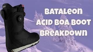 The 2025 Bataleon Acid Boa Snowboard Boot Breakdown