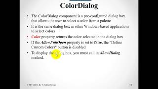 Chapter 05 - 01 Colour Dialogbox