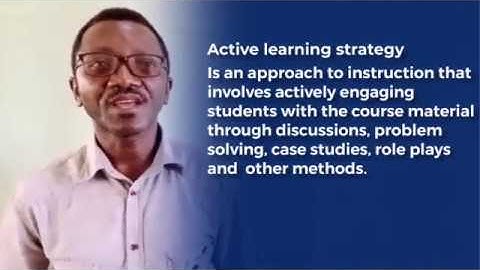 Introduction to Active Learning Strategies