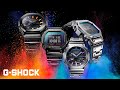 CASIO 卡西歐 G-SHOCK 全金屬 彩虹光譜 太陽能電波手錶 送禮首選-百搭銀 GMW-B5000PC-1 product youtube thumbnail